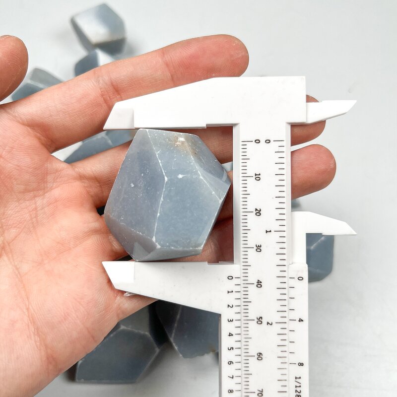 Crystal Ornament Factory - Factory Price Angelite Raw Gemstone