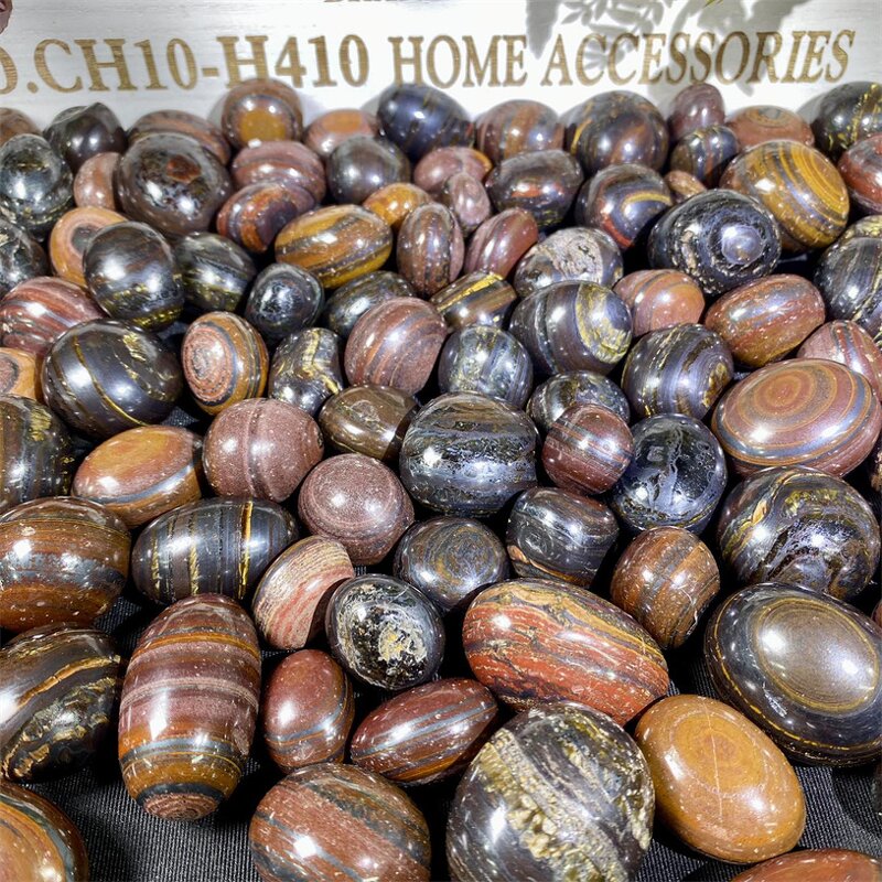 Tumbled Stone Factory - Polished Iron Tiger Eye Energy