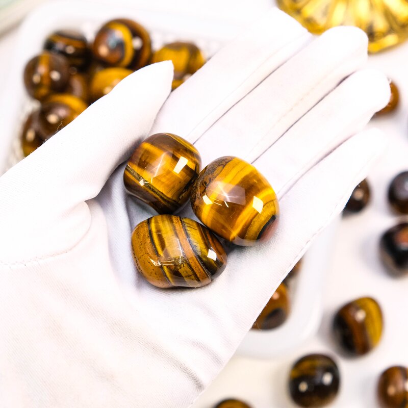 Tumbled Stone Manufacturer - Polished Tiger Eye Feng Shui