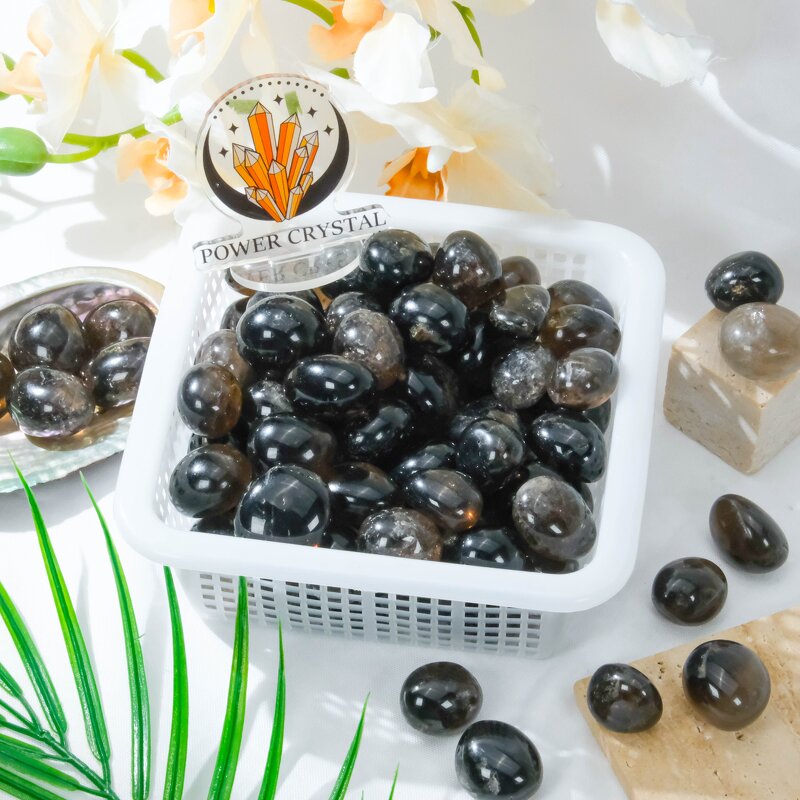 Tumbled Stone Manufacturer - Smoky Quartz Raw Gravel Decoration