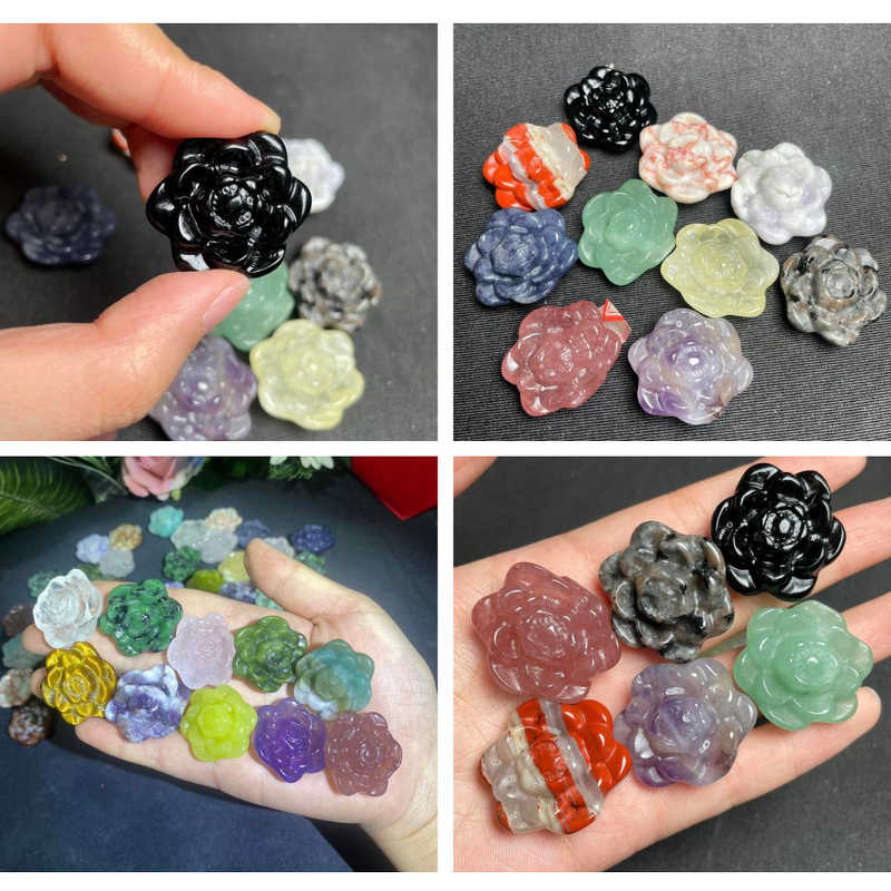 Crystal Flower Manufacturer - Delicate Mini Beads Petals Decor