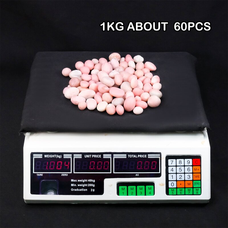 Tumbled Stone Manufacturer - Factory Price Pink Opal Lucky Stone