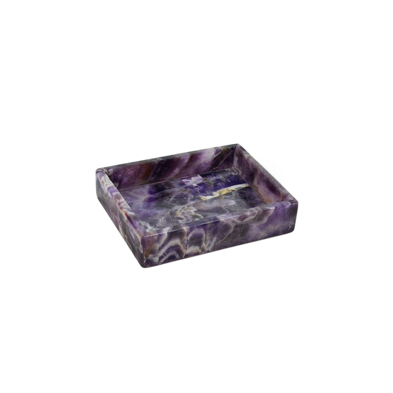 Bathroom Set Factory - 6-Piece Amethyst Vanity Accessories