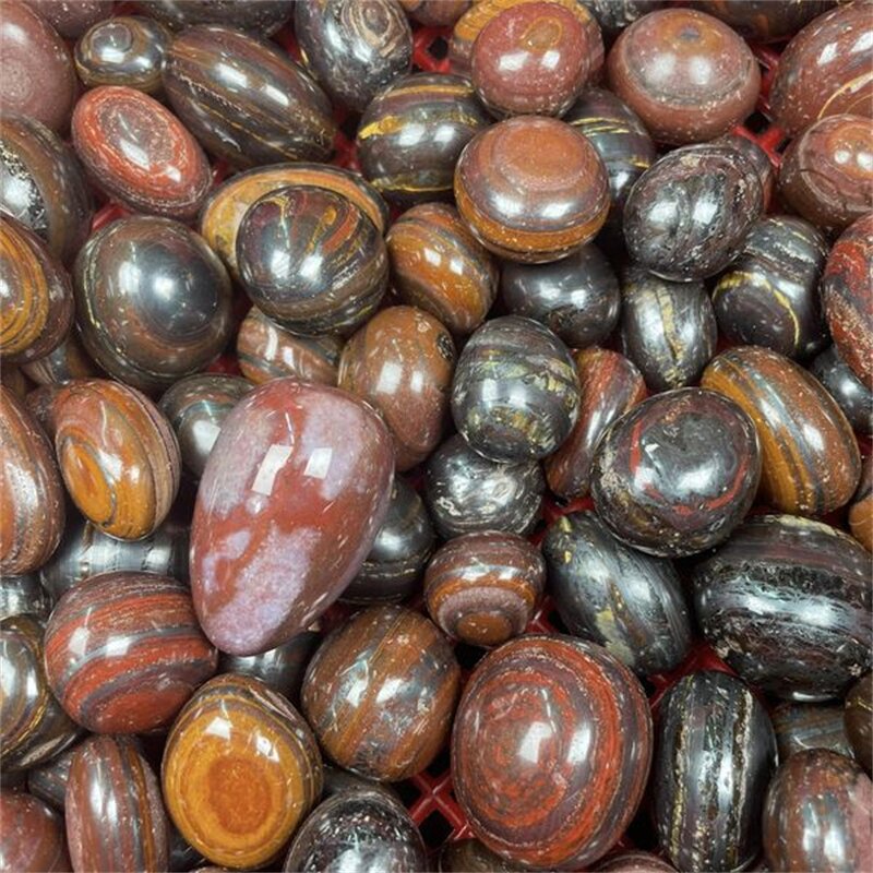 Tumbled Stone Factory - Polished Iron Tiger Eye Energy