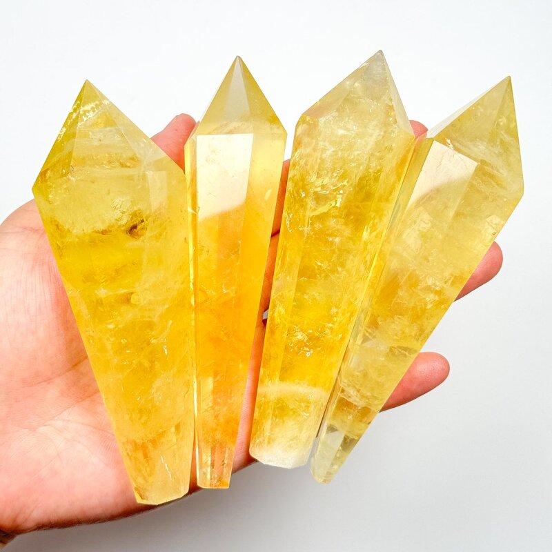 Crystal Wand Manufacturer - Natural Citrine Magic Healing Energy