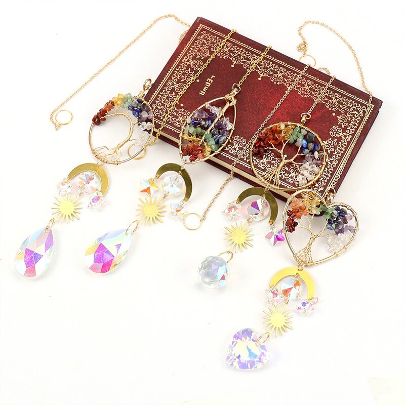 Gemstone Sun Catcher Manufacturer - Golden Heart Healing Stones Chakra