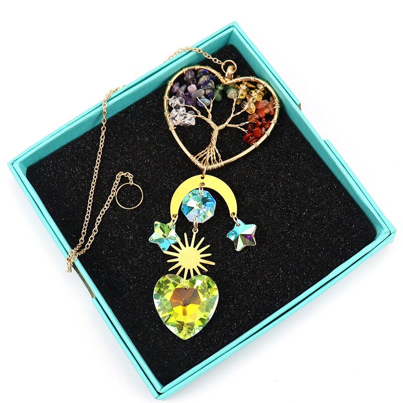 Gemstone Sun Catcher Manufacturer - Golden Heart Healing Stones Chakra