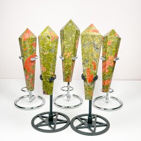 Unakite Healing Wand Manufacturer - Hot Selling Tibetan Stone