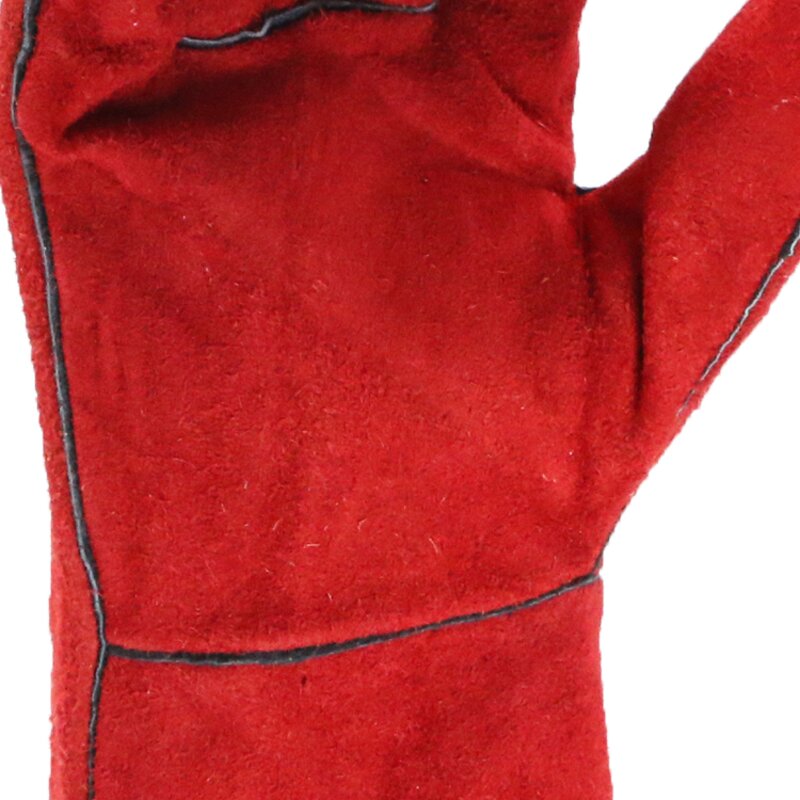 Leather Work Gloves Manufacturer - OEM/ODM Custom Goatskin Long Cuff Anti Heat Cut