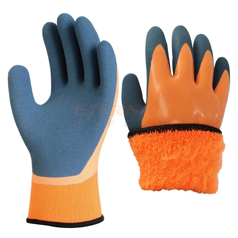 Winter Work Gloves Manufacturer - OEM/ODM Custom Latex Sandy Acrylic Cold Weather Coated