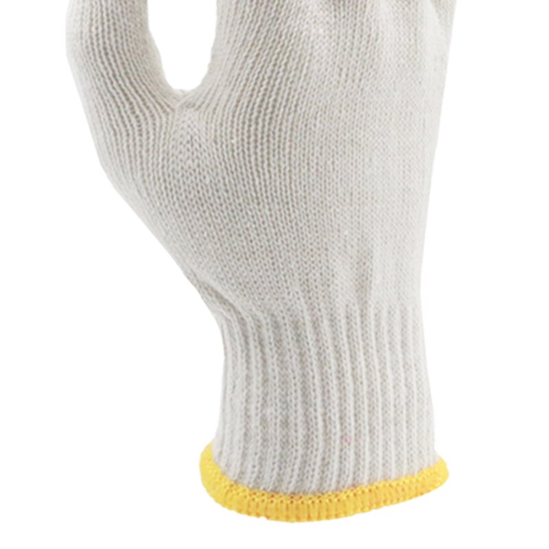 Cotton Work Gloves Manufacturer - OEM/ODM Custom Logo Knitted Wrist