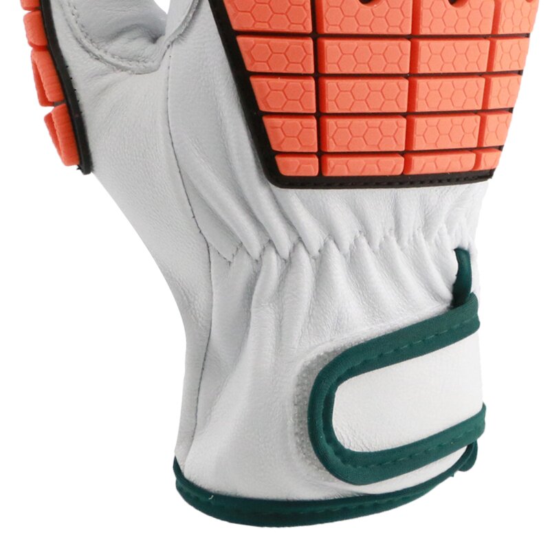 Leather Work Gloves Manufacturer - OEM/ODM Custom Grain Leather TPR Anti Impact