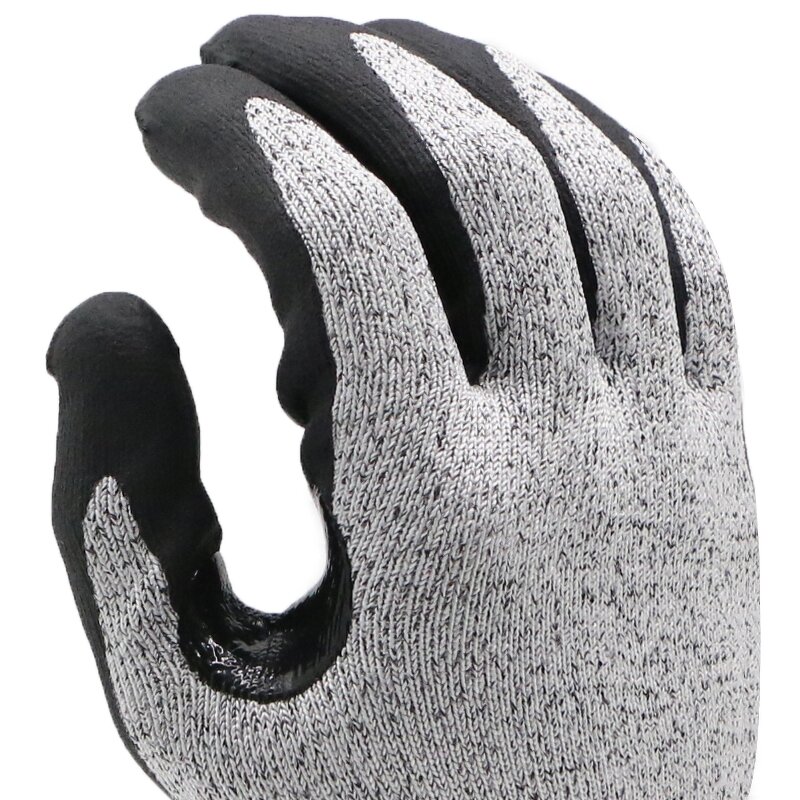 Cut Resistant Gloves Manufacturer - OEM/ODM Custom Nitrile Foam Coated Level D