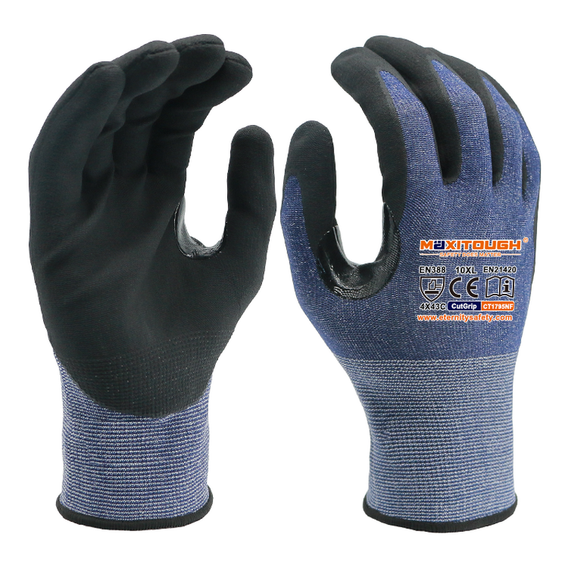 Nitrile Work Gloves Manufacturer - OEM/ODM Custom 13G Foam Oil Resistant Anti Slip