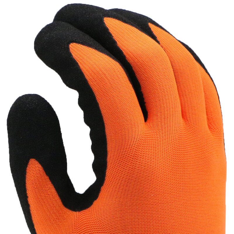 Winter Work Gloves Manufacturer - OEM/ODM Custom Nitrile Sandy Thermal Dipping Anti Slip