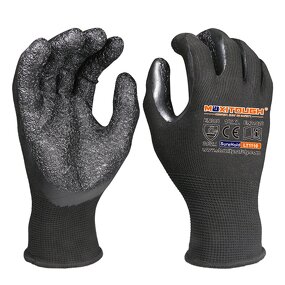 Rubber Work Gloves Manufacturer - OEM/ODM Custom Non Slip Latex Polyester