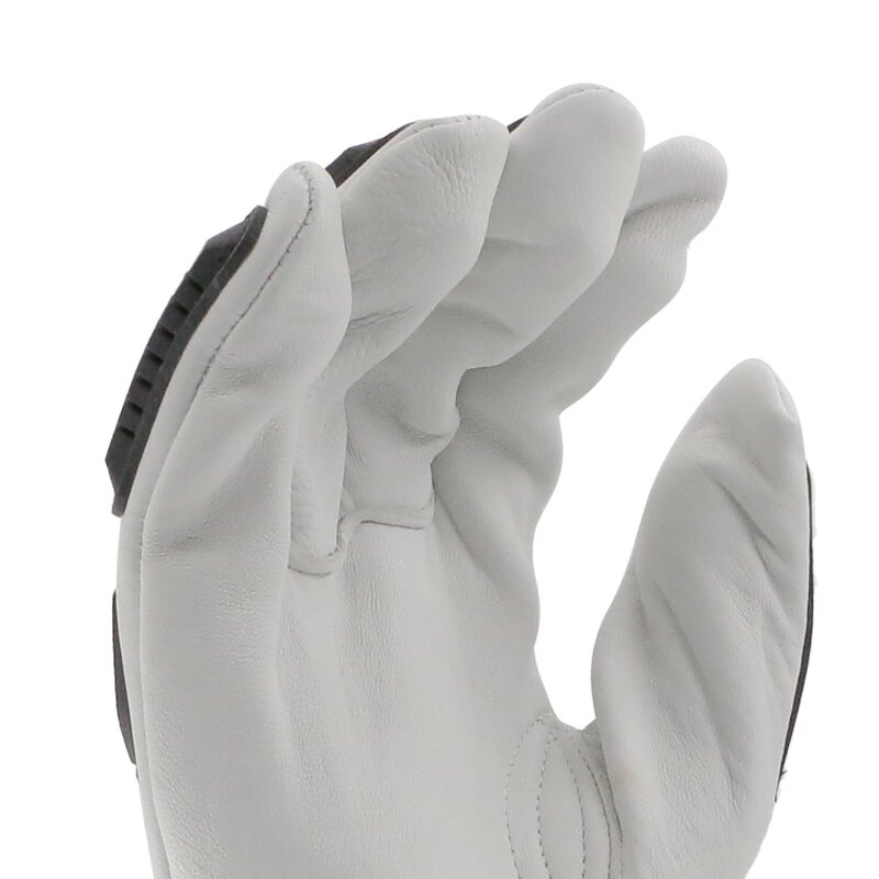 Leather Work Gloves Manufacturer - OEM/ODM Custom Goatskin TPR Back Protection
