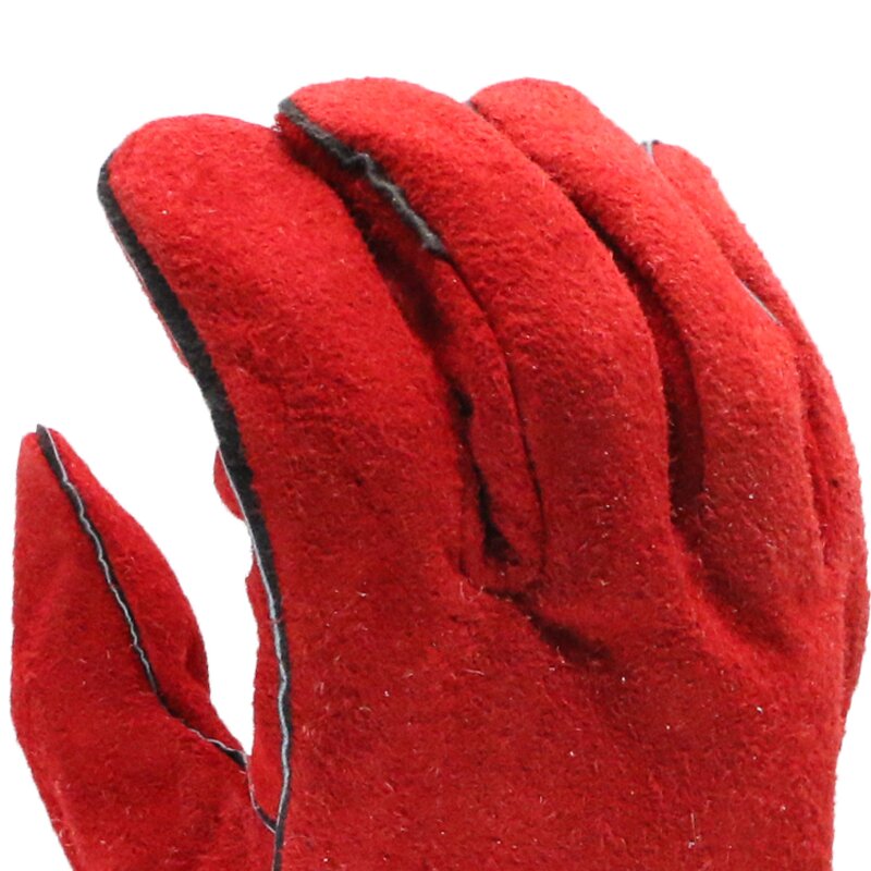 Leather Work Gloves Manufacturer - OEM/ODM Custom Goatskin Long Cuff Anti Heat Cut