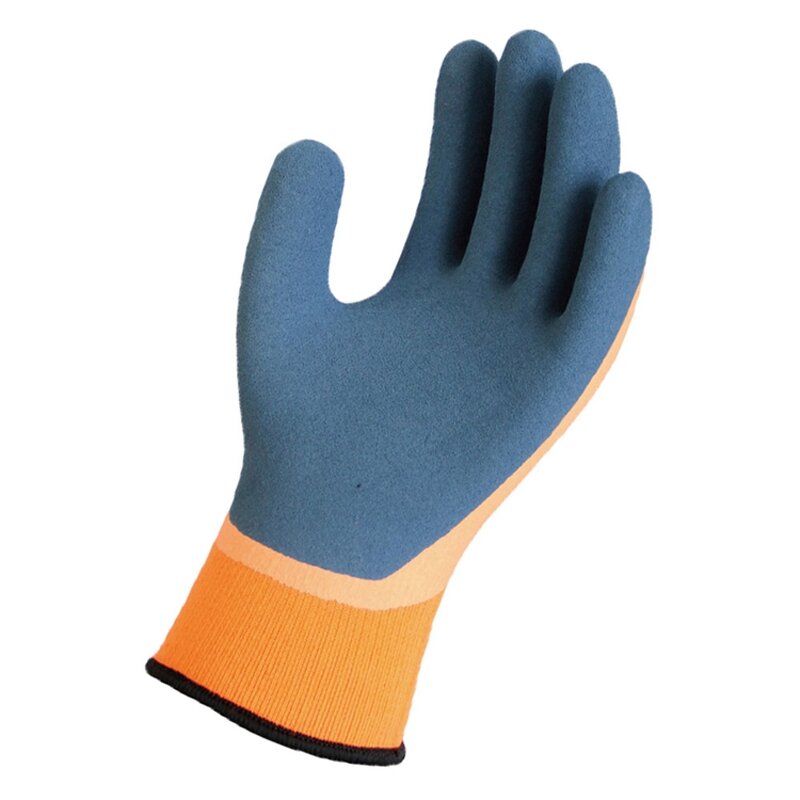 Winter Work Gloves Manufacturer - OEM/ODM Custom Polyester Acrylic Latex Sandy Double Dip