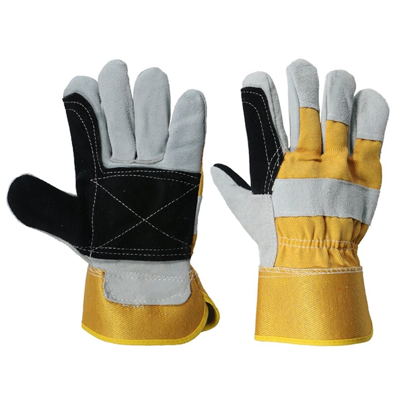 Leather Work Gloves Manufacturer - OEM/ODM Custom Winter Warm Leather Latex Coating