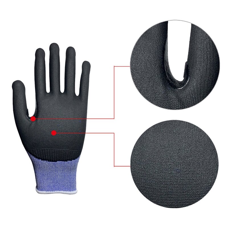 Cut Resistant Gloves Manufacturer - OEM/ODM Custom HPPE Nitrile Foam Anti Slip