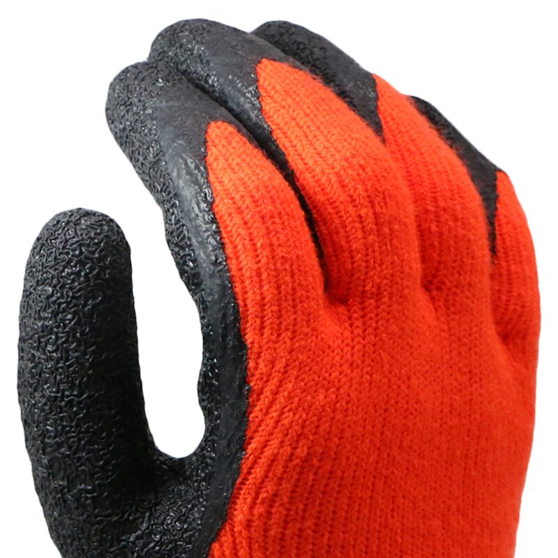 Latex Work Gloves Manufacturer - OEM/ODM Custom Polyester Wrinkle Industrial Garden