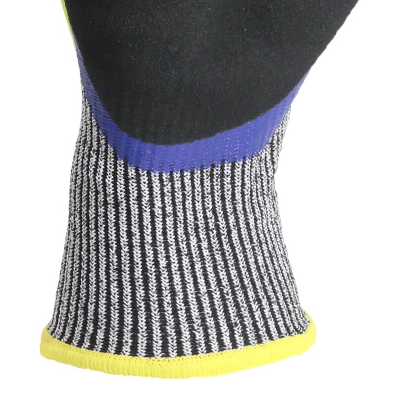 Cut Resistant Gloves Manufacturer - OEM/ODM Custom Sandy Nitrile TPR Mechanic Anti Impact