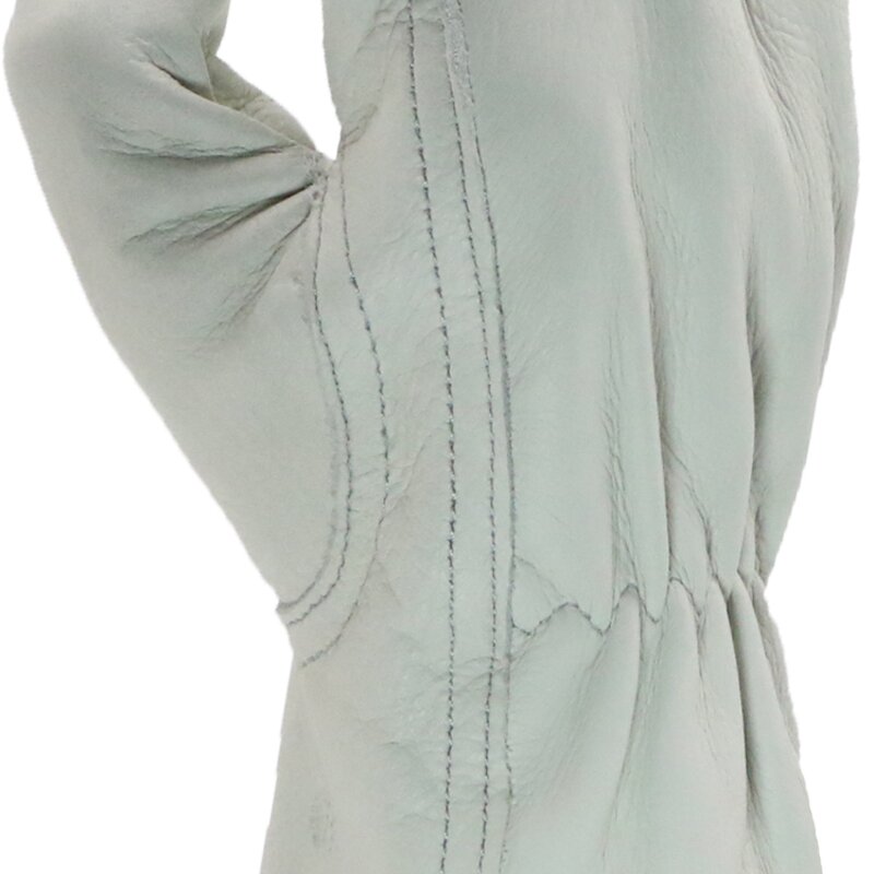 Leather Work Gloves Manufacturer - OEM/ODM Custom White Grain Cowhide Heavy Duty