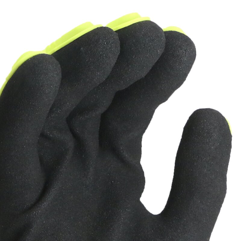 Cut Resistant Gloves Manufacturer - OEM/ODM Custom Sandy Nitrile TPR Mechanic Anti Impact