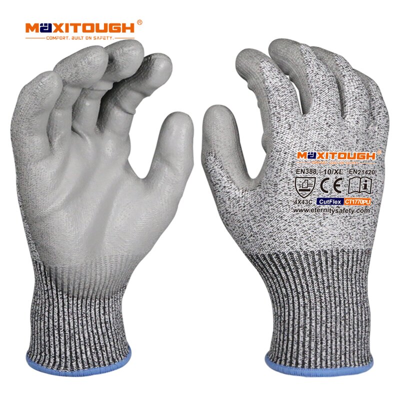 HPPE Safety Gloves Manufacturer - OEM/ODM Custom Level 5 Cut Resistant CE