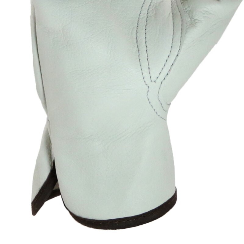 Leather Work Gloves Manufacturer - OEM/ODM Custom White Grain Cowhide Heavy Duty
