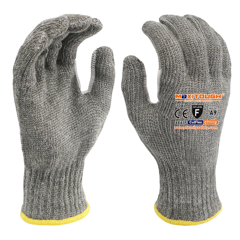 Cut Resistant Gloves Manufacturer - OEM/ODM Custom Non-dip Knitted CE EN388 A9