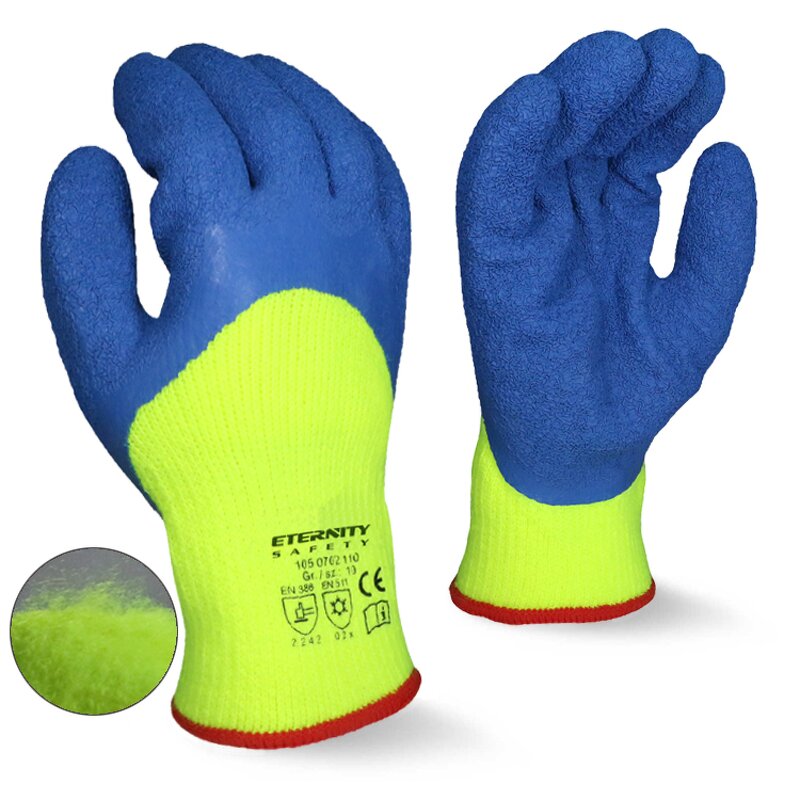 Winter Work Gloves Manufacturer - OEM/ODM Custom Terry Brushed Latex Wrinkle Outdoor