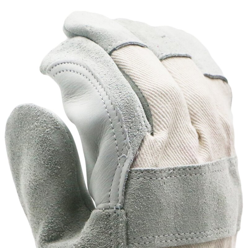 Leather Work Gloves Manufacturer - OEM/ODM Custom Cow Split Leather Welding Driving