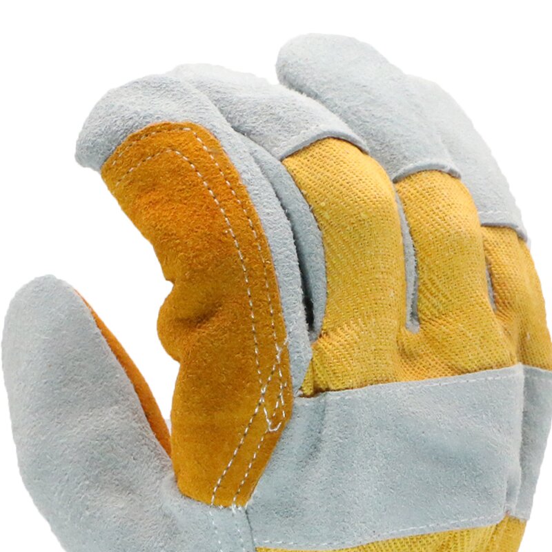 Leather Work Gloves Manufacturer - OEM/ODM Custom Winter Warm Leather Latex Coating