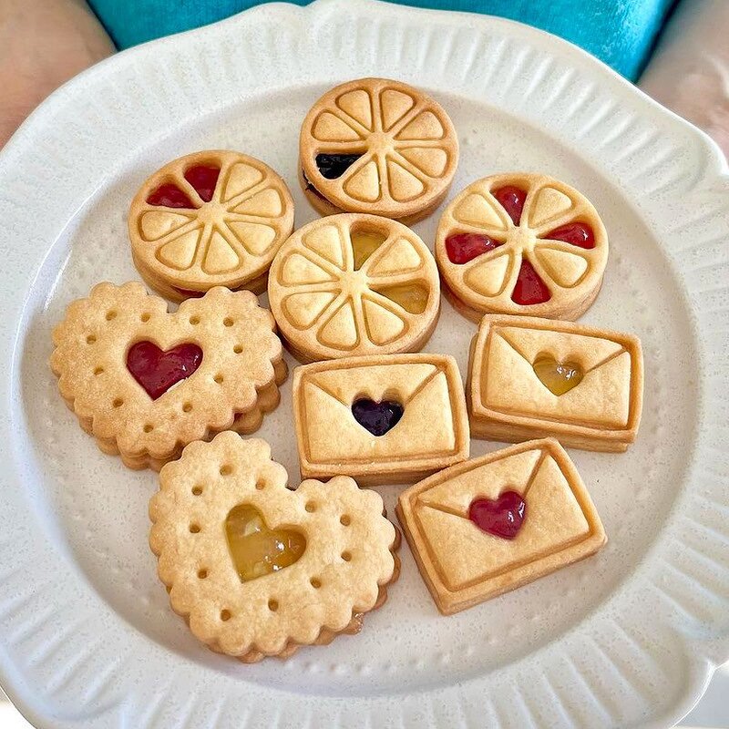 Cookie Cutter Mold Factory - OEM Jam Filled Heart Lemon Flower Pressed Mold