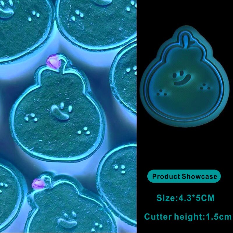Mini Cookie Cutter Factory - OEM PLA Peanut Chestnut Corn Lemon 3D Baking Mold