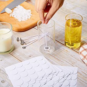 Candle Wick Stickers Factory - OEM Heat-Resistant Dual-Sided Foam Adhesive