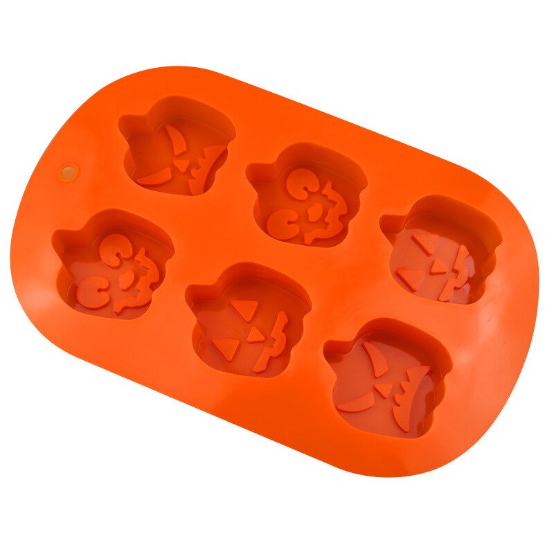 Pumpkin Chocolate Mold Manufacturer - Custom 6 Cavity Halloween Candy Mold