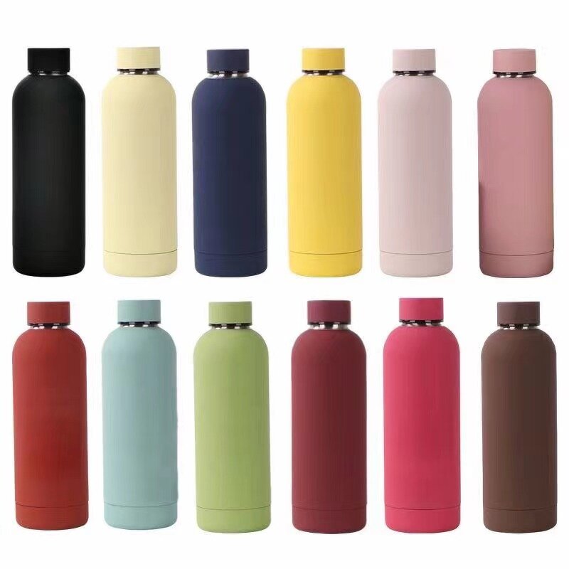 Matte Water Bottle Manufacturer - OEM 500ml Double Walled Stainless Steel