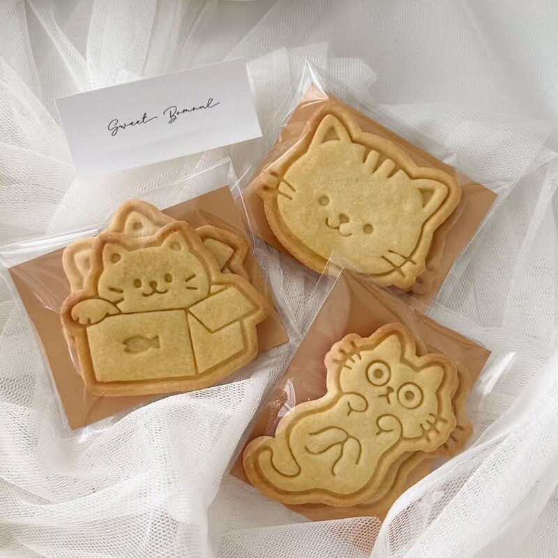 Cat Cookie Cutter Manufacturer - Custom PLA Cartoon 3D Animal Baking Treat Mold