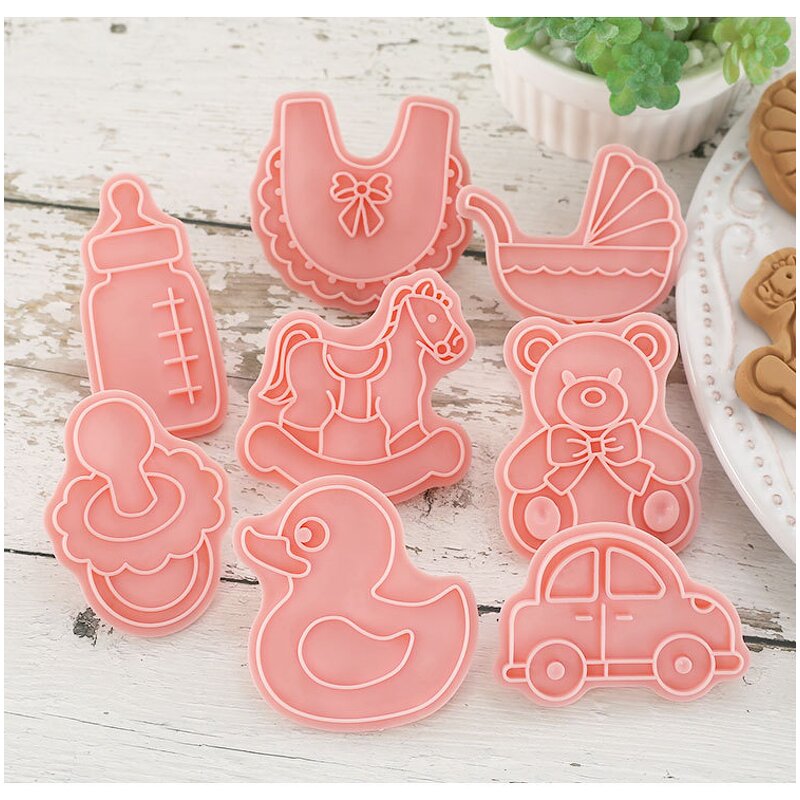 Baby Cookie Cutter Factory - OEM Plastic Mold Fondant Biscuit Baking Tools