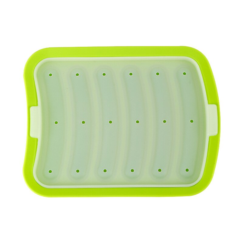 Sausage Silicone Mold Manufacturer - OEM 6 Cavity Hotdog Maker Baking Mold