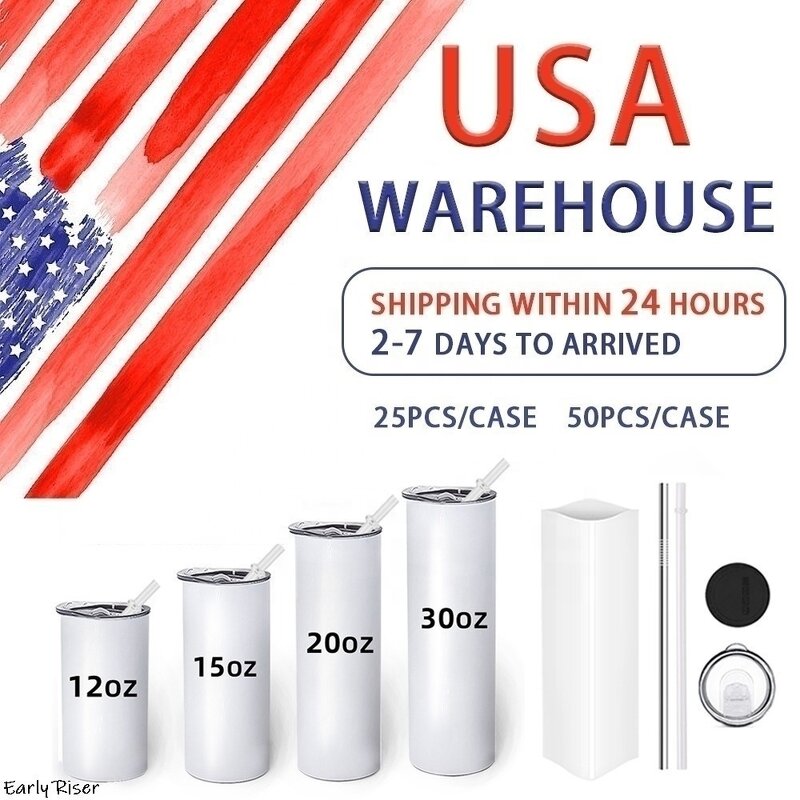 Straight Thermos Cup Manufacturer - OEM Sublimation Vacuum Stainless Steel Cup