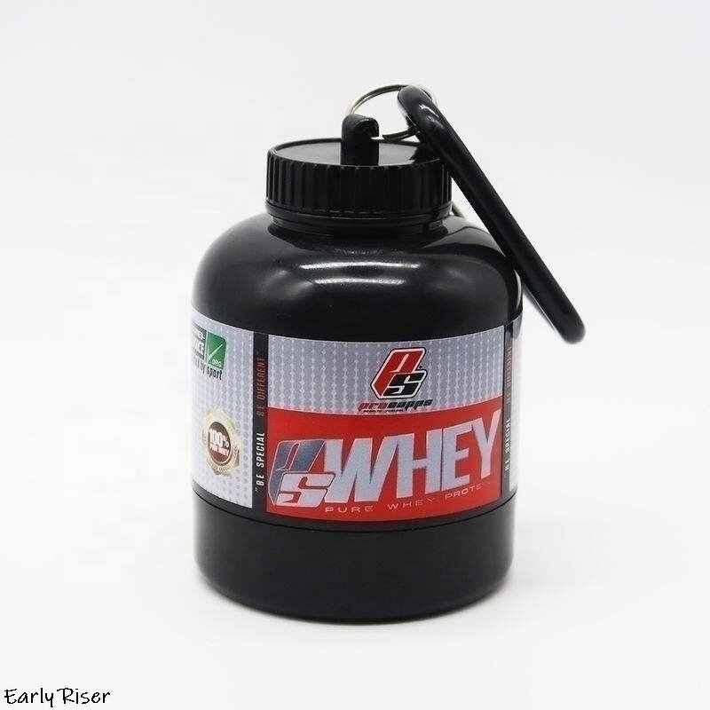 Protein Powder Container Factory - OEM 100ml 200ml Portable Funnel Storage