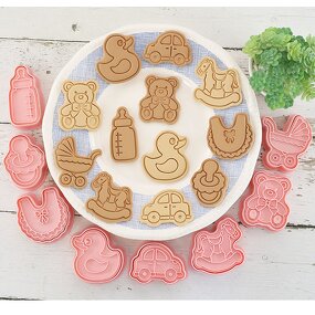 Baby Cookie Cutter Factory - OEM Plastic Mold Fondant Biscuit Baking Tools