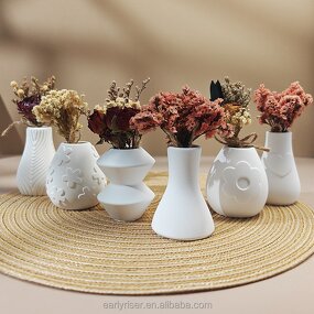 Silicone Mold Set Manufacturer - 6-Pack Concrete Vase Planter Candle Mold