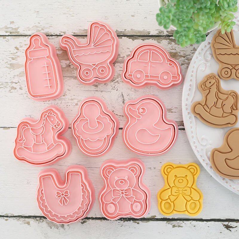 Baby Cookie Cutter Factory - OEM Plastic Mold Fondant Biscuit Baking Tools