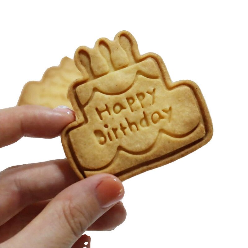 Birthday Cake Cutter Factory - OEM Bear Flower Fondant 3D Press Baking Tool