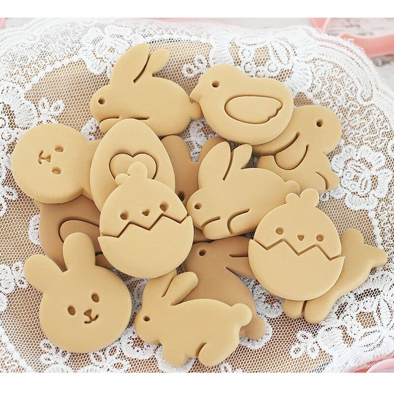 Easter Cookie Cutter Manufacturer - OEM Plastic Mold Baking DIY Kitchen Set